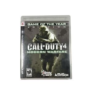 Call of Duty 4: Modern Warfare GOTY Edition (Sony PlayStation 3) CIB, Tested